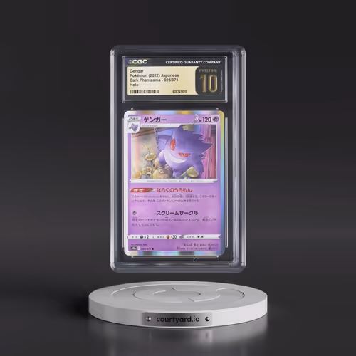 2021 Dark Phantasma #023/071 Gengar - Holo (CGC 10 PRISTINE)
