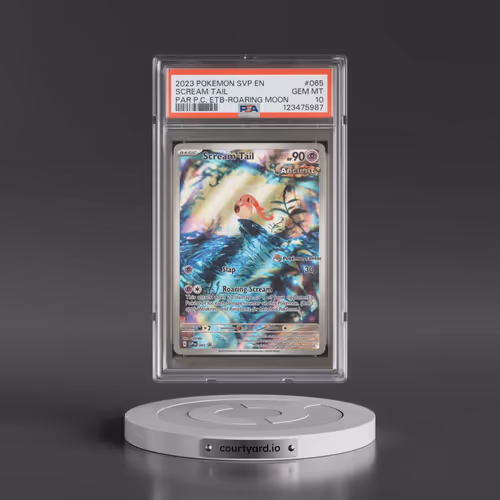 2023 Pokémon Svp EN-SV Black Star Promo #065 Scream Tail - Paradox Rift Pokemon Center Elite Trainer