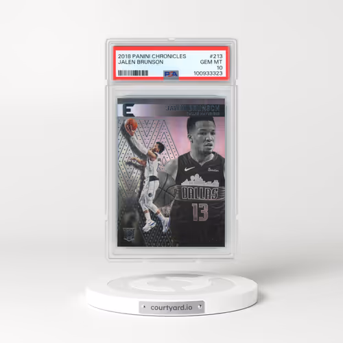 2018 Panini Chronicles #213 Jalen Brunson (PSA 10 GEM MINT)