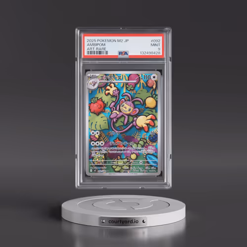 2025 Pokémon M2-Inferno X #092 Ambipom - Art Rare (PSA 9 MINT)