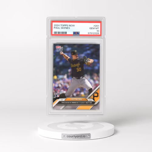 2024 Topps Now #201 Paul Skenes (PSA 10 GEM MINT)