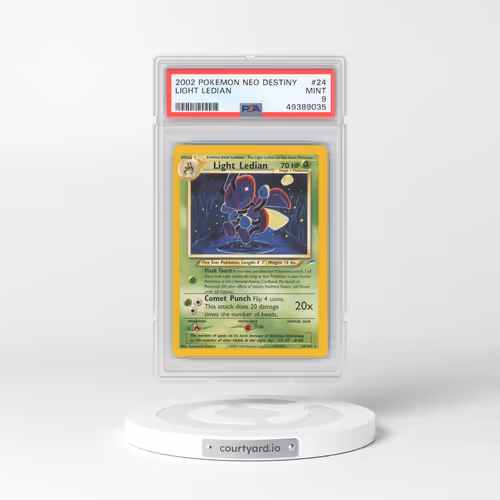 2002 Neo Destiny #24 Light Ledian (PSA 9 MINT)
