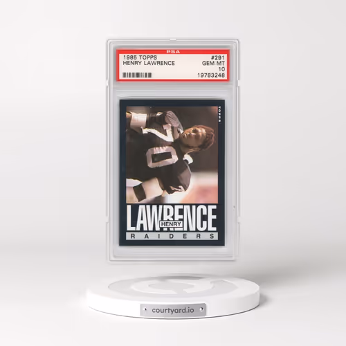 1985 Topps #291 Henry Lawrence (PSA 10 GEM MINT)