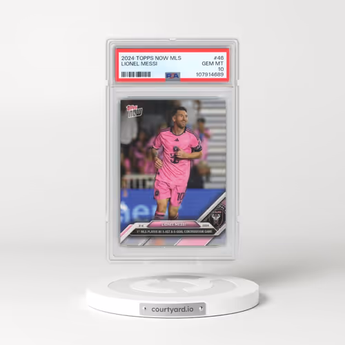 2024 Topps Now MLS #46 Lionel Messi (PSA 10 GEM MINT)