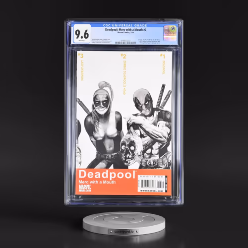 Deadpool: Merc with a Mouth #7 CGC 9.6 White Pages (Marvel Comics, 3/10)