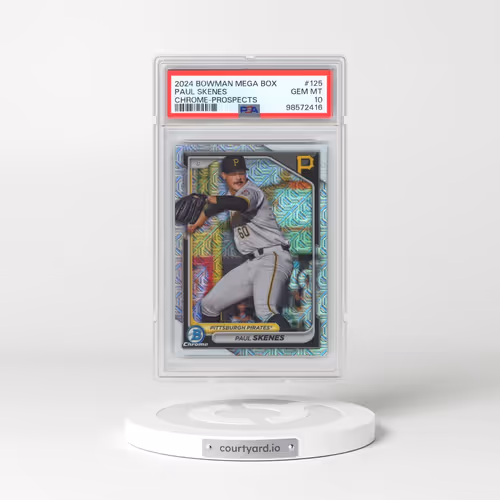 2024 Bowman Mega Box Chrome Prospects #125 Paul Skenes (PSA 10 GEM MINT)