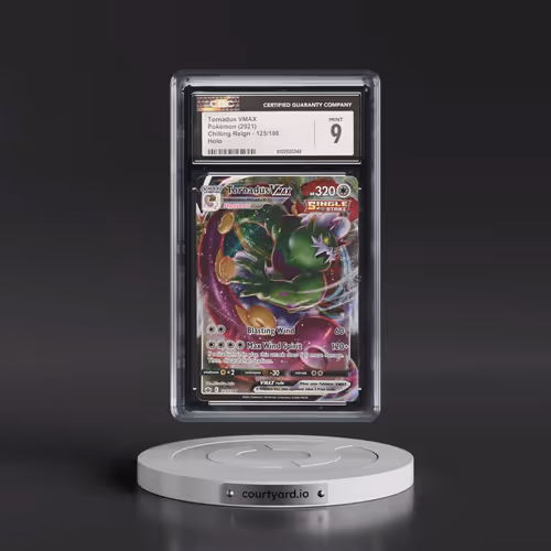 2021 Chilling Reign #125/198 Tornadus VMAX - Holo (CGC 9 MINT)