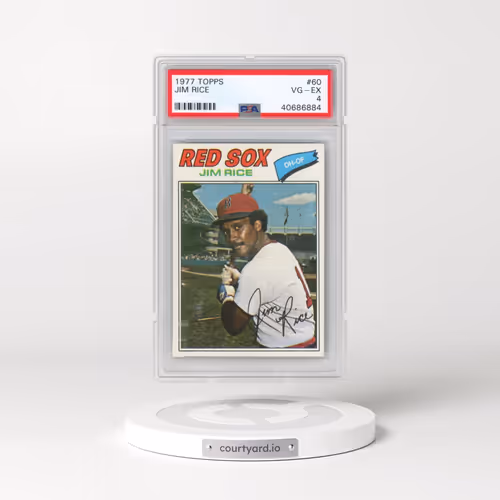 1977 Topps #60 Jim Rice (PSA 4 VG-EX)