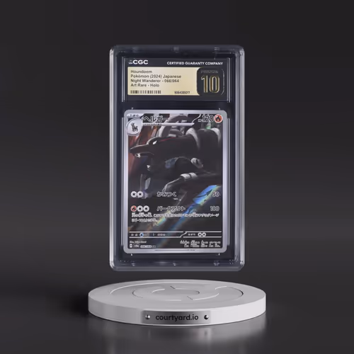 2024 Night Wanderer #066/064 Houndoom - Art Rare (CGC 10 PRISTINE)