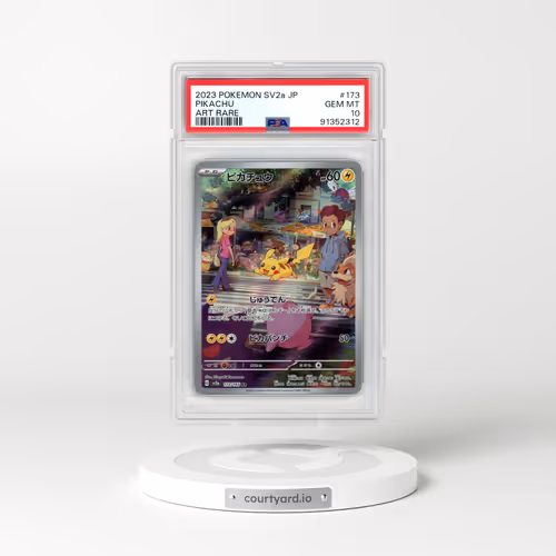 2023 Pokémon Sv2a-Pokemon 151 #173 Pikachu - Art Rare (PSA 10 GEM MINT)