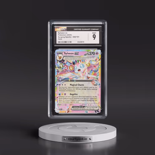 2024 Surging Sparks - SSP EN #086/191 Sylveon ex - Holo (CGC 9 MINT)