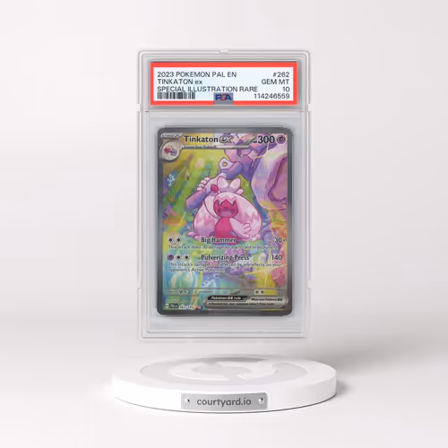 2023 Pokémon Pal EN-Paldea Evolved #262 Tinkaton EX - Holo Special Illustration Rare (PSA 10 GEM MIN