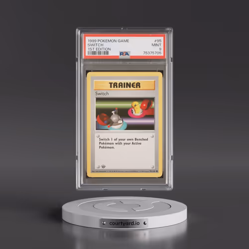 1999 Pokémon Game #95 Switch - 1st Edition (PSA 9 MINT)