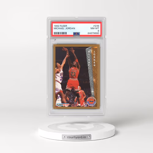 1992 Fleer #238 Michael Jordan (PSA 8 NM-MT)