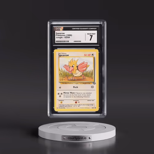 1999 Jungle #62/64 Spearow (CGC 7 NM)