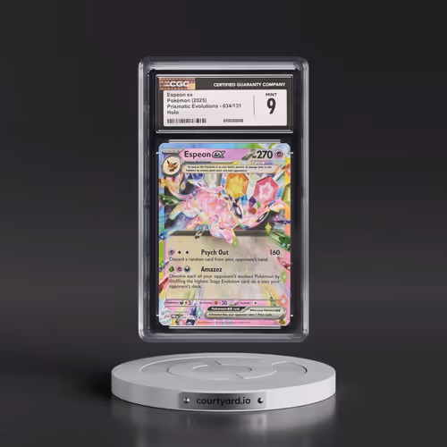 2025 Prismatic Evolutions - PRE EN #034/131 Espeon ex - Holo (CGC 9 MINT)
