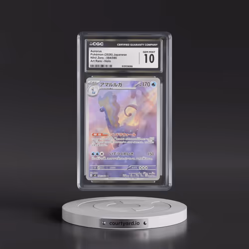 2026 Nihil Zero - M3 #084/080 Aurorus - Art Rare Holo (CGC 10 GEM MINT)