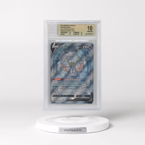 2022 Crown Zenith #GG48 Zacian V - Holo (BGS 10 PRISTINE)