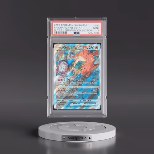 2022 Pokémon Swsh Black Star Promo #262 Charizard Vstar - Full Art Sword & Shield Ultra-Premium Coll