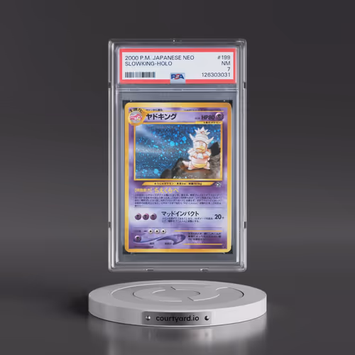 2000 Pokémon Neo #199 Slowking - Holo (PSA 7 NM)