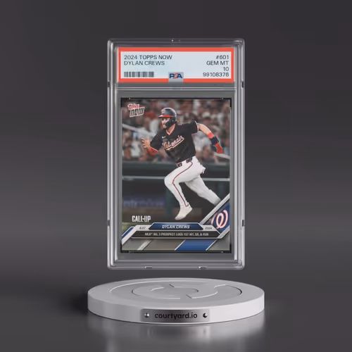 2024 Topps Now #601 Dylan Crews (PSA 10 GEM MINT)