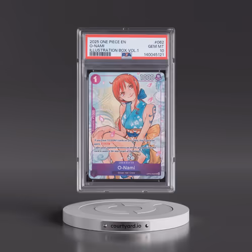 2025 One Piece Promos #062 O-Nami - Illustration Box Vol.1 (PSA 10 GEM MINT)