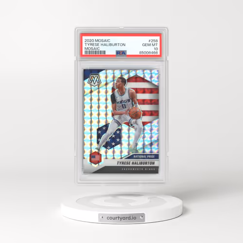 2020 Panini Mosaic #258 Tyrese Haliburton - Mosaic (PSA 10 GEM MINT)