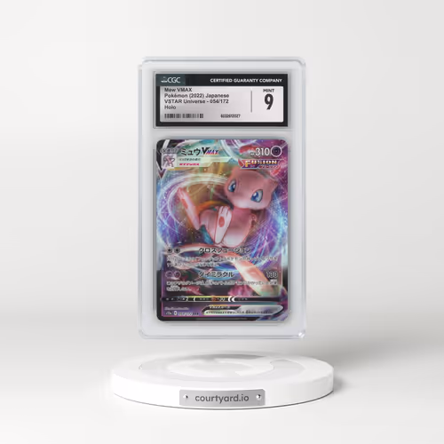 2022 VSTAR Universe #054/172 Mew VMAX - Holo (CGC 9 MINT)