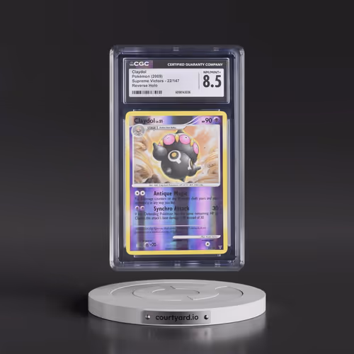 2009 Supreme Victors #22/147 Claydol - Reverse Holo (CGC 8.5 NM-MT+)