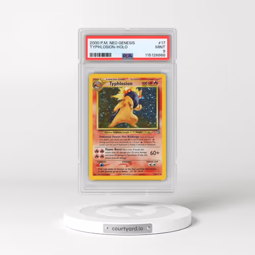 2000 Pokémon Neo Genesis #17 Typhlosion - Holo (PSA 9 MINT)