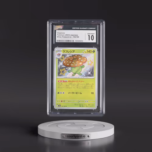 2023 Shiny Treasure ex #193/190 Vileplume - Shiny Rare Holo (CGC 10 GEM MINT)