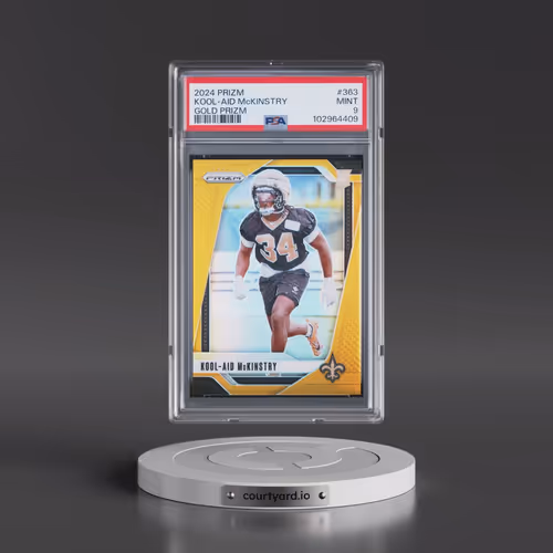2024 Panini Prizm #363 Kool-Aid McKinstry - Gold Prizm (PSA 9 MINT)
