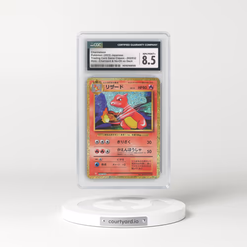 2023 Pokémon Cll-Trading Card Game Classic Charizard & HO-Oh EX Deck #002 Charmeleon (CGC 8.5 NM-MT+)