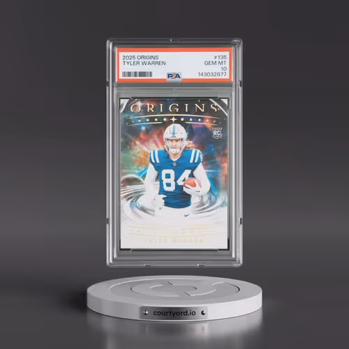 2025 Panini Origins #135 Tyler Warren (PSA 10 GEM MINT)