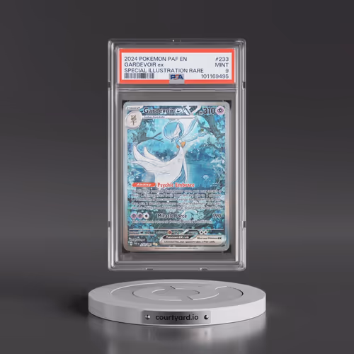 2024 Pokémon Paf EN-Paldean Fates #233 Gardevoir EX - Holo Special Illustration Rare (PSA 9 MINT)