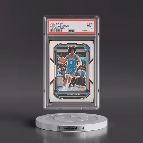 2022 Panini Prizm #246 Jalen Williams - Silver Prizm (PSA 9 MINT)