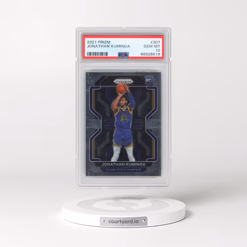 2021 Panini Prizm #307 Jonathan Kuminga (PSA 10 GEM MINT)