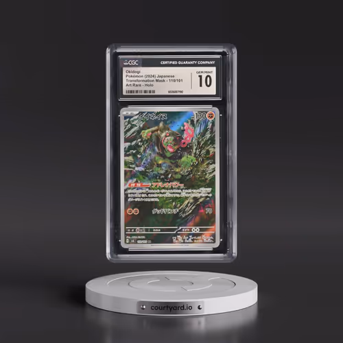 2024 Pokémon SV6-Transformation Mask #110 Okidogi - Art Rare (CGC 10 GEM MINT)
