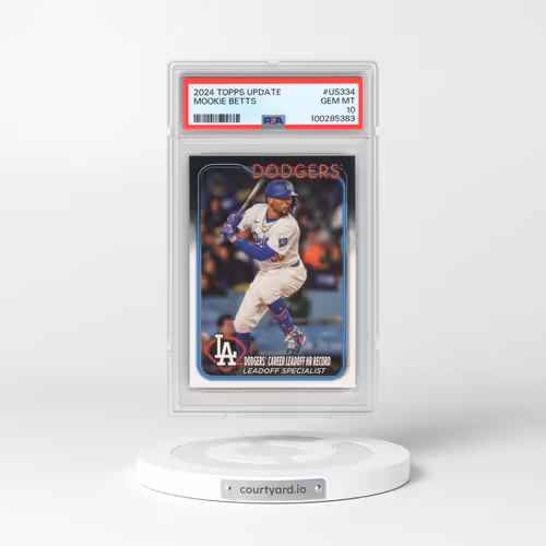 2024 Topps Update #US334 Mookie Betts (PSA 10 GEM MINT)