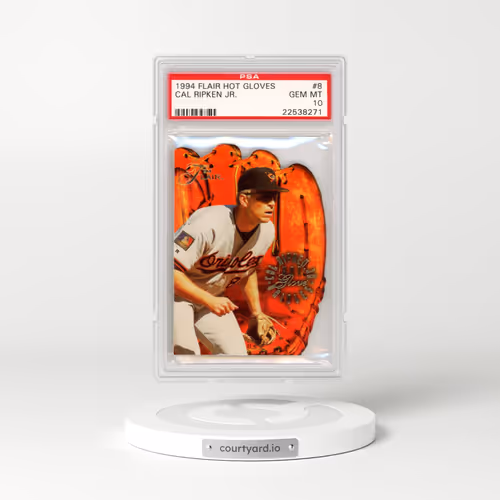 1994 Flair Hot Glove #8 Cal Ripken Jr. (PSA 10 GEM MINT)