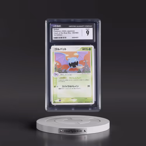 2004 Clash of the Blue Sky #002/082 Golbat - 1st Edition (CGC 9 MINT)
