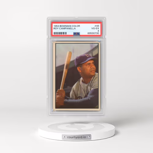 1953 Bowman Color #46 Roy Campanella (PSA 4 VG-EX)