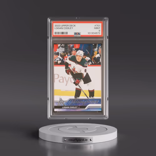2023 Upper Deck #701 Logan Cooley (PSA 9 MINT)