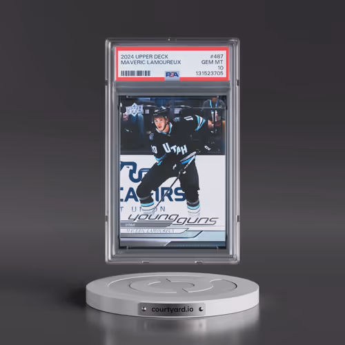 2024 Upper Deck #487 Maveric Lamoureux (PSA 10 GEM MINT)