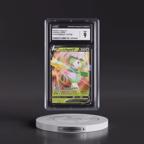2022 Astral Radiance #017/189 Hisuian Lilligant V - Holo (CGC 9 MINT)