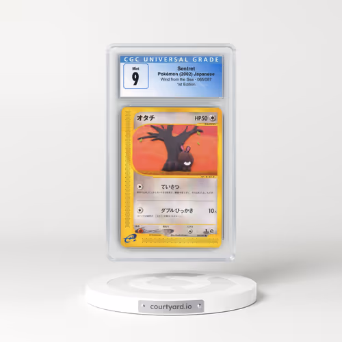 2002 Wind from the Sea #065/087 Sentret - 1st Edition (CGC 9 MINT)