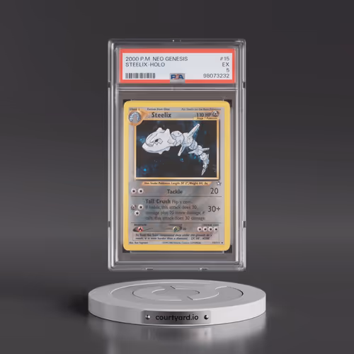 2000 Pokémon Neo Genesis #15 Steelix - Holo (PSA 5 EX)