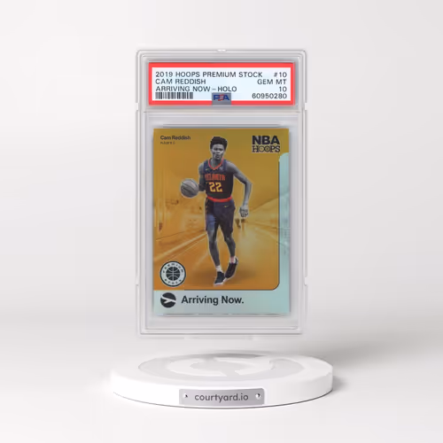 2019 Panini Hoops Premium Stock Arriving Now #10 Cam Reddish - Holo (PSA 10 GEM MINT)