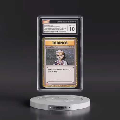 2023 Trading Card Game Classic - CLF, CLL, CLK #027/032 Professor Oak - Charizard & Ho-Oh ex Deck -
