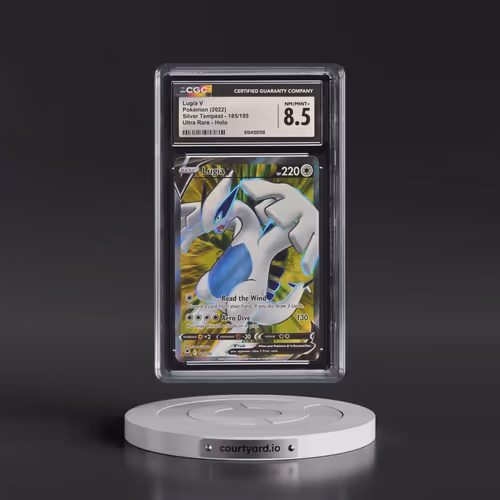 2022 Silver Tempest #185/195 Lugia V - Ultra Rare Holo (CGC 8.5 NM-MT+)